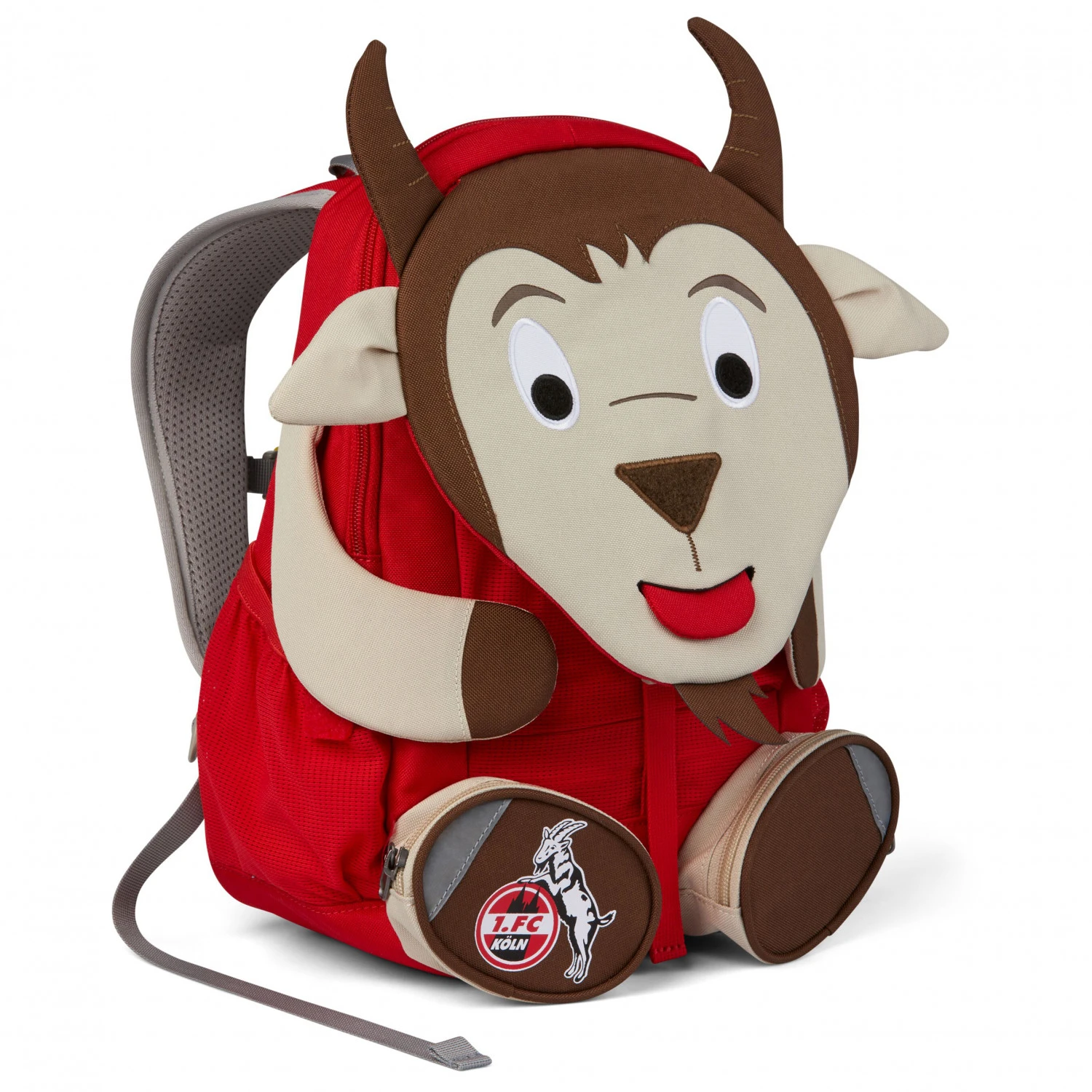 Affenzahn Großer Freund Hennes Geißbock (FC Köln) - Kids' Backpack - Image 4
