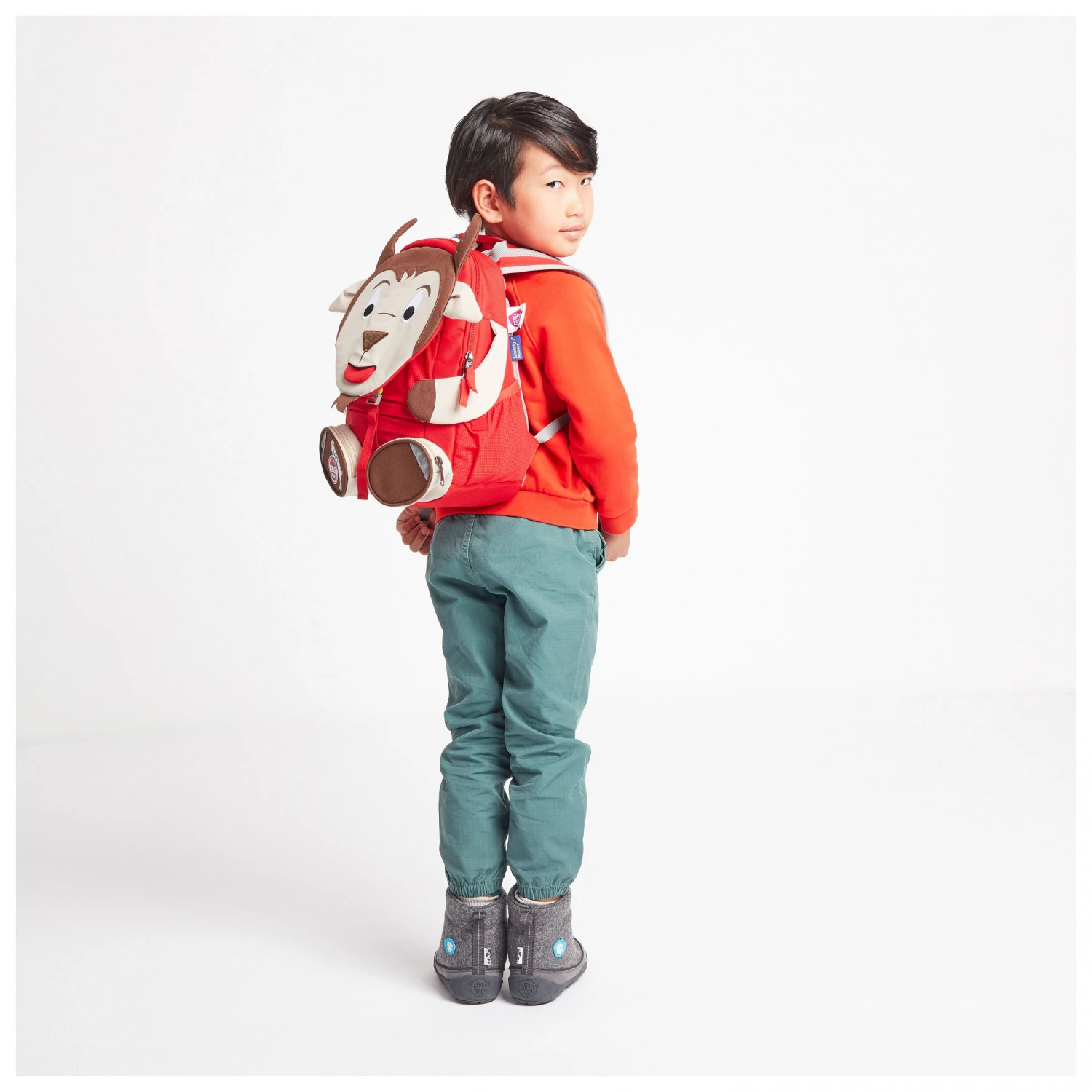 Affenzahn Großer Freund Hennes Geißbock (FC Köln) - Kids' Backpack - Image 6